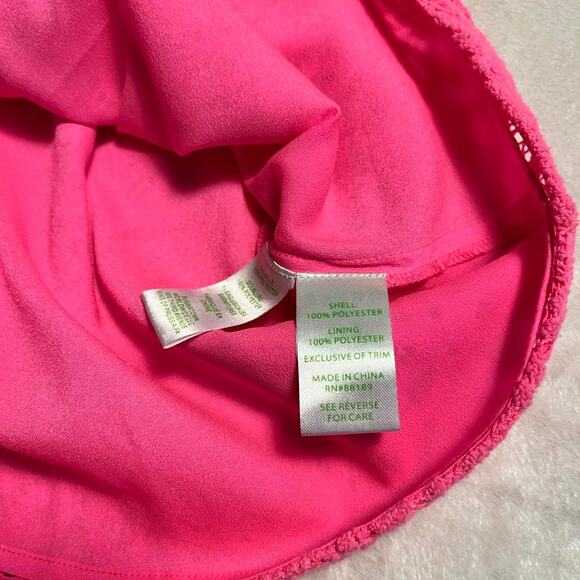 Lilly Pulitzer Jennilee Crotchet Lace Dress & Tatum Fringe Cardigan Size XS BOTH - Picture 6 of 15